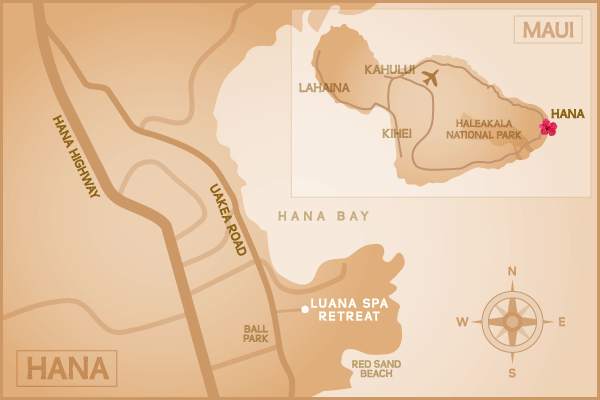 Located just off Hana Bay.